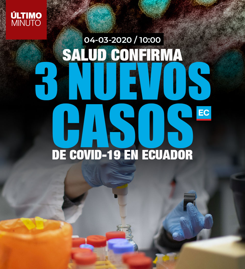 elcomerciocom's tweet photo. #URGENTE | Ministerio de Salud confirma tres nuevos casos de #covid19 en Ecuador. El país registra 10 casos de coronavirus » https://t.co/SNTopUYr9H https://t.co/2vVpFqIq6N