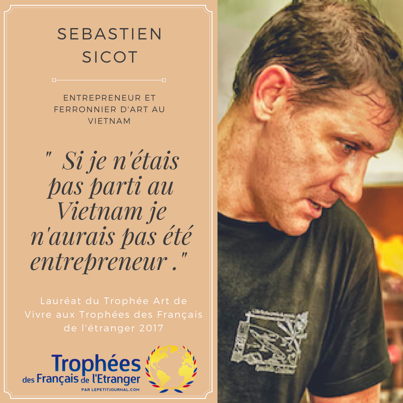 WTCbretagne's tweet photo. [Grand Témoin] "Il a osé le Fer" Sébastien SICOT, ferronnier d'art au #Vietnam depuis 10 ans témoignera de son expérience dans un pays sans tradition du métal
Mardi 17 mars au @WTCbretagne à 18h15
=> Inscriptions : https://t.co/0dSr8SpO0w
Partenaires : @fermetalu, @Fbtp35Rennes https://t.co/HR8hRyYDNs