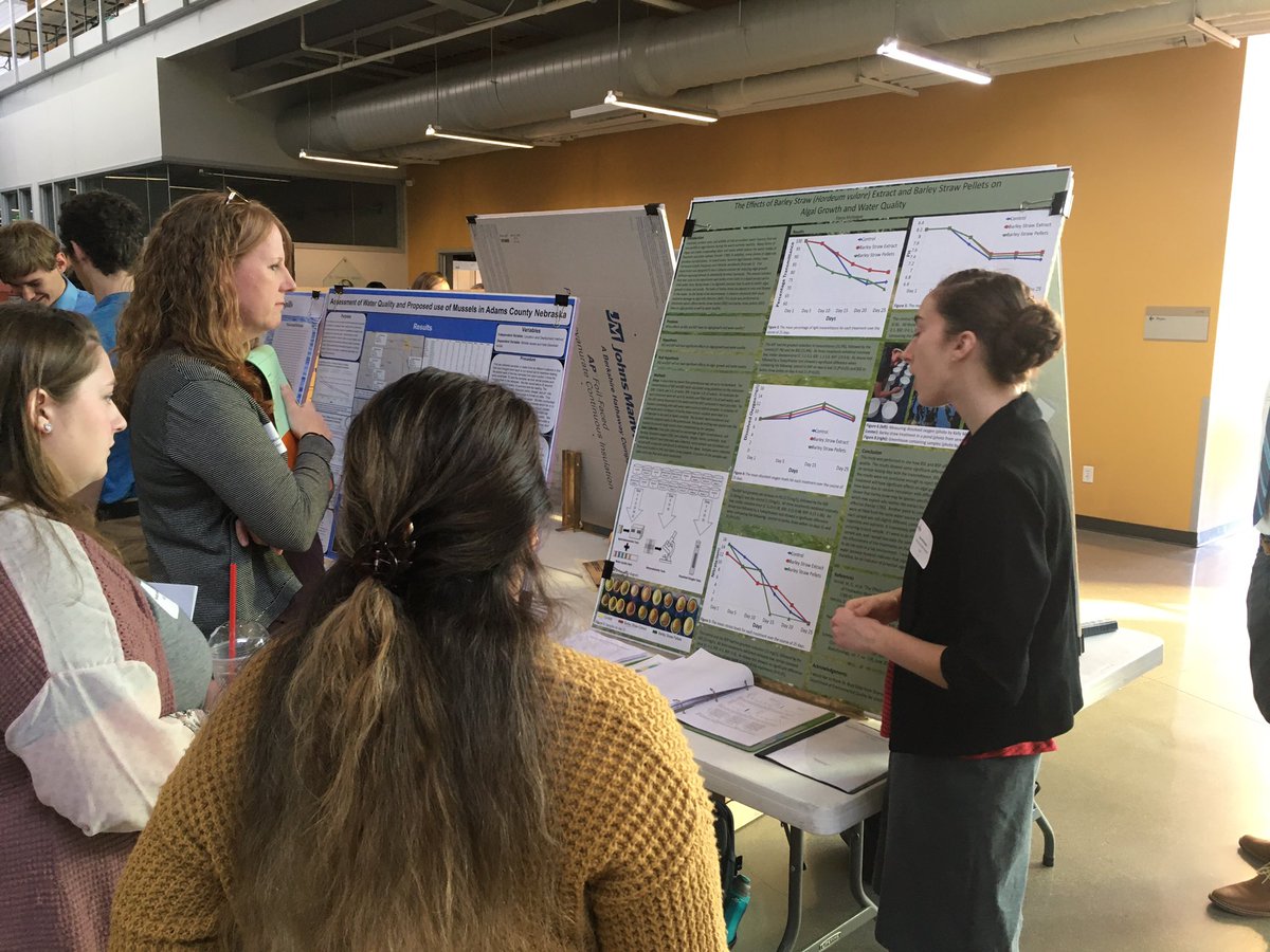 andetlefsen's tweet photo. 3/ @NebAcadSci NJAS Meet @HastingsCollege Senior Level presentations @ccpsactivities #bisonscience #sciencefair #research https://t.co/9UXo3Sw3PD
