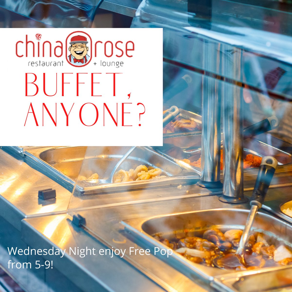 Wednesdays we serve our signature wings $0.25! Come down and enjoy a wonderful meal with us. At China Rose Restaurant, you'll be glad you did. 
#ChinaRoseYYC #chinesefood #yyceats  #bestchinesefoodinyyc #calgary #calgaryeats #yyc #yycfood #yycbusiness #yycrestaurants #yycfoodies