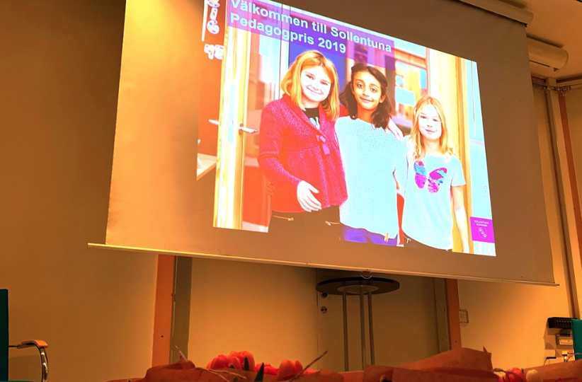 Stort grattis till vår fantastiska lärare, Josefine Stenberg, som kammade hem 3:e priset i kategorin barn-och elevpriset i Sollentunas pedagogpris! 👏🌟