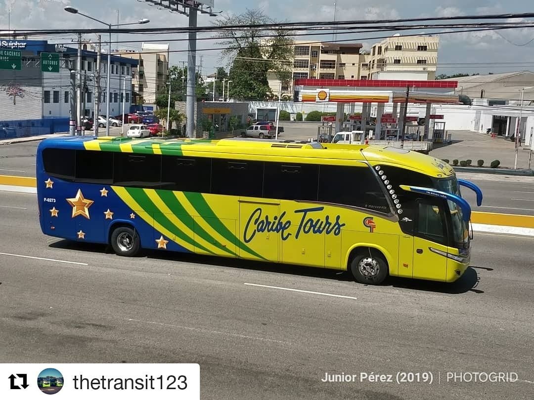#Repost 🙌🏻
-
@thetransit123 (<a href="/get_repost/">Repost</a>)
・・・
Caribe Tours : 2018 Marcopolo New G7 1200 Volvo B380R 0273

#caribetours #marcopolo #marcopolobus #marcopolonewg7 #marcopoloparadiso #marcopolog71200 #marcopoloparadiso1200 #marcopoloparadisog7 #volvo #volvob380r #b380r #bus #bus