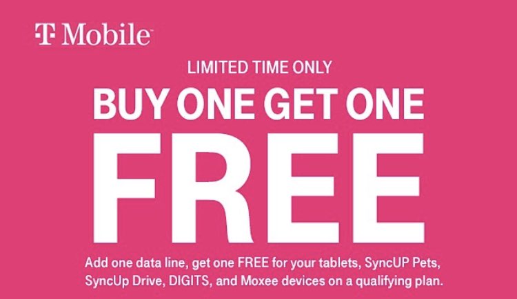 davidbucchi1's tweet photo. With the power of our network hotspots and tablets + innovation in products like SyncUp Drive, SyncUp Pets, &amp; DIGITS there’s no better time to become more connected! Activate and buy one of these products and get one FREE! Visit me at the Anderson store #FirstAndFast @CinciSusieD https://t.co/lVhuW14oF0