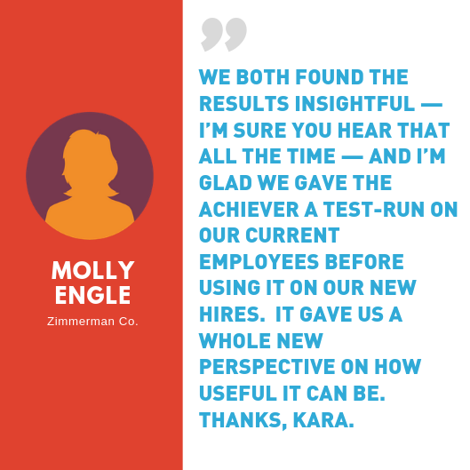 Did you know the Achiever Assessment is a tool for your current team members, as well as your future ones?

#HiringProcess #SuperstarEmployees #RightPeopleRightSeats #TalentAcquisition #HiringAssessments