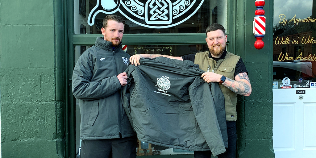 We are delighted to welcome a new sponsor to the GAFC family; Hár Barber (har-barber.business.site).

Styled with a classic touch, Hár Barber is situated in the heart of Leslie High Street, and provides a first class service in men’s grooming.

#montheglens