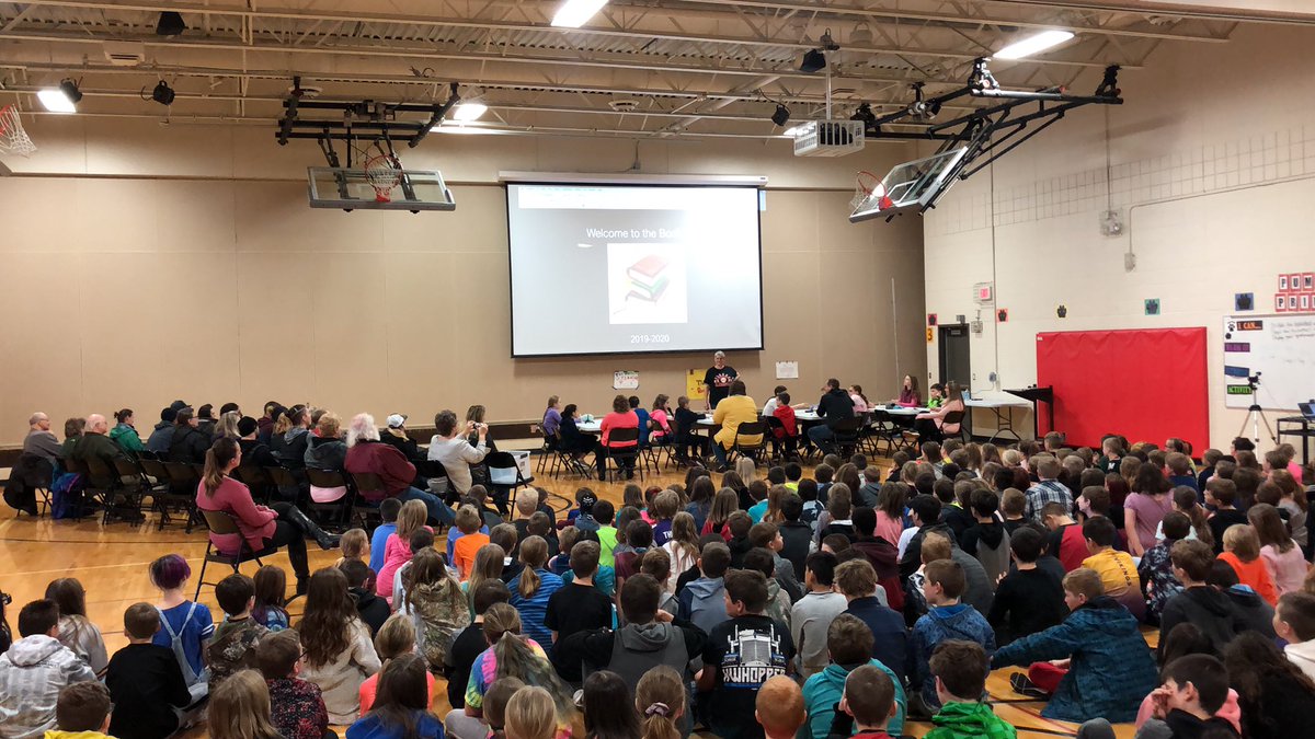 ScottLempka's tweet photo. It’s Book Bowl time!!!  @PESPumaPride https://t.co/ilYbJrD0Kw