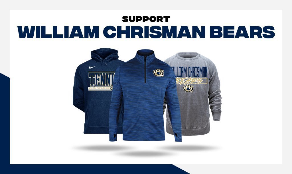 WCBearTennis's tweet image. fancloth.shop/9DWZN Negotiating an extension to conclude on Thursday, March 19th. Not only amazing Tennis gear but also standard William Chrisman designs. #SwagDesign #DressUp #FreshSeasonFreshLook