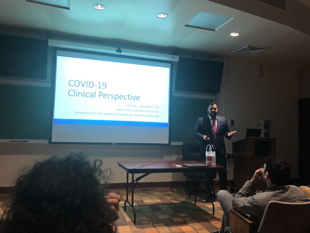 prbssc's tweet photo. AHORA

COVID-19 : Clinical Perspective por el Dr. Héctor Meléndez, Especialista en Enfermedades Infecciosas. 🦠🦠🦠 https://t.co/KzVAsYTmpY