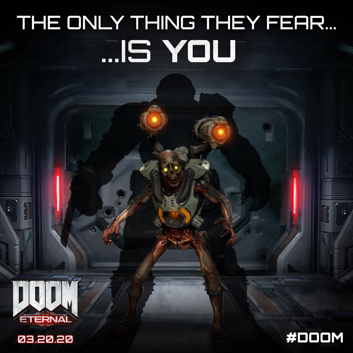 Only doom. Doom eternal doomguy. Only doom. Only doom. Фон для рабочего стола игровой.