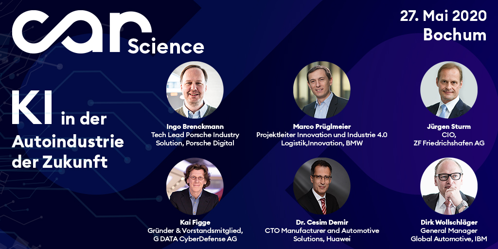 carsymposium's tweet photo. KI in der Autoindustrie? Effiziente Logistik? Next Level Instandhaltung? Case Studies &amp; neue Features! 

27 Mai in Bochum!  https://t.co/Xg4GMRWV2E

#Automotive #autoindustrie #ArtificialInteligence #ITSicherheit    #GDATA #BMW #ZF_Group https://t.co/7vPuhpC2fV