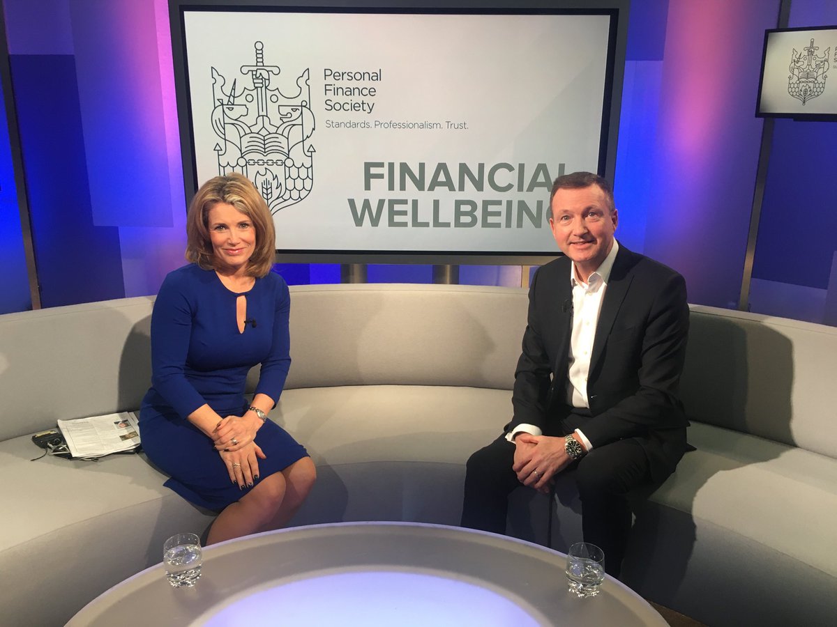 SharonThomasTV's tweet photo. After we got the never-heard-them-before guitar gags out of the way thanks to Keith Richards @psfconf for an insightful interview with @Itnproductions about how it’s more important than ever to save for a pension whatever your age. #thanksforthenudge https://t.co/THN661wWjz