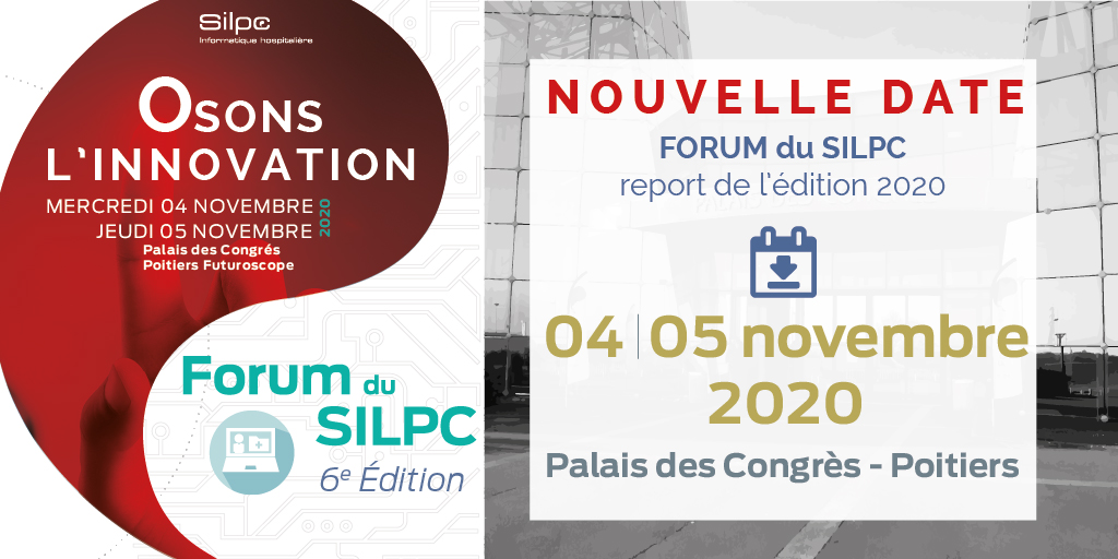 [REPORT]⚠️Compte tenu des évènements sanitaires exceptionnels, le FORUM du SILPC ne pourra avoir lieu aux dates prévues.
📆L'évènement est reporté à mercredi 4 et jeudi 5 NOVEMBRE 2020
silpc.fr/actualites/rep…