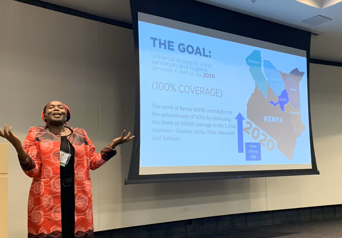 lasmacdonald's tweet photo. Keynote Speaker Doris Kaberia of @MWAWater kicking off the 9th Annual #COWASH Symposium at @CUBoulder. @MCGE_CU @CUEngineering @CUBoulderCEAE https://t.co/tCjtkqGf70