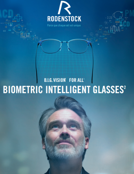 Acuitefr's tweet photo. https://t.co/vM662mNQiW Rodenstock amorce une rupture dans la conception des verres #progressifs individualisés #optique #lunettes #opticiens @Rodenstock https://t.co/wu7deWbgW0