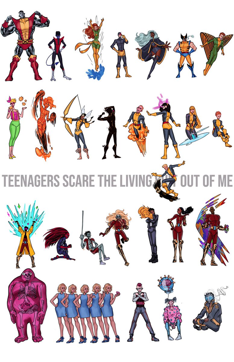 knifesystem's tweet photo. Anyways I’m selling a print with all of them https://t.co/1Q3JCPel2a