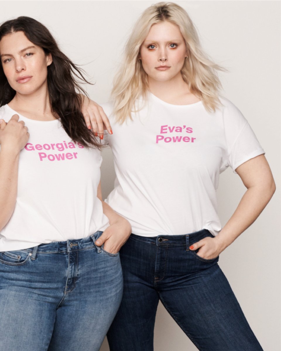 This Is Power | Our SS20 campaign celebrates the power of all the women in the world. Like our protagonist, now you can personalise a selection of garments with the name of your choice. 
T-shirt: 67034439
#ThisIsPower #VioletabyMango #violetabymangoss20
