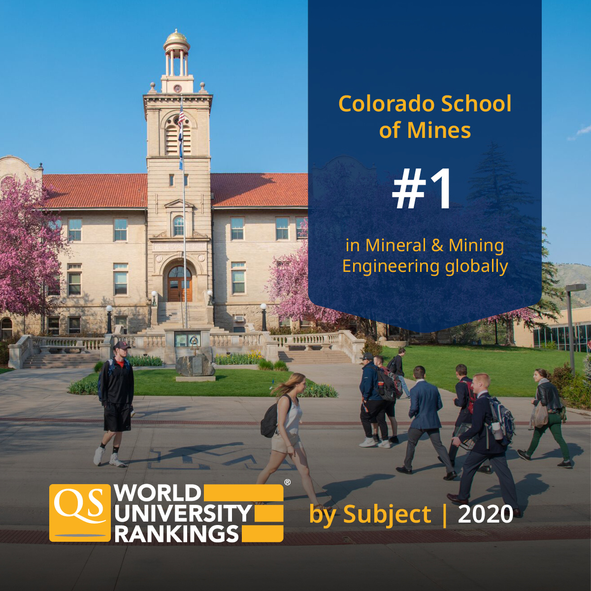 QS World University Rankings on Twitter: "@coschoolofmines Congratulations  on your outstanding achievement! Glowing star #QSWUR" / Twitter