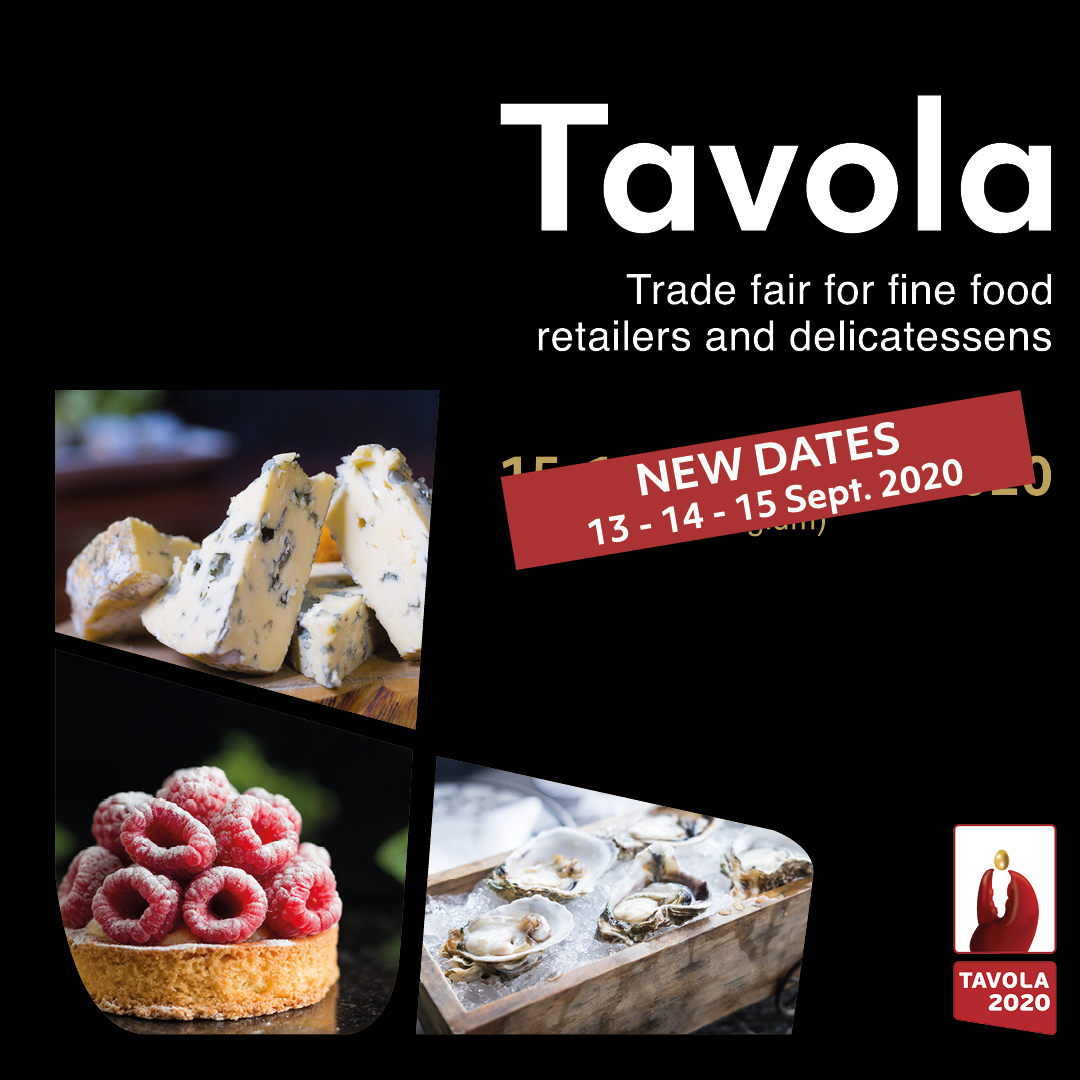TAVOLA_XPO's tweet photo. After very thorough consultations and evaluations, the organizer of Tavola decided to postpone the international trade fair to 13-14-15 September 2020 because of the current situation regarding the Coronavirus.
More info ▸ https://t.co/zdUSv7Jegg https://t.co/SeMOUdciRX