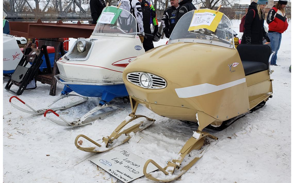 TMSParts's tweet photo. We have a lot of love for the snowmobiles coming out today, but nothing but nostalgia for the sleds of yesteryear. Take a look at this awesome vintage snowmobile contest. Have your ridden any of these? https://t.co/zcEw4p4PJB #snowmobile #sled #vintage #VintageSnowmobile https://t.co/Zsy3wXjES0