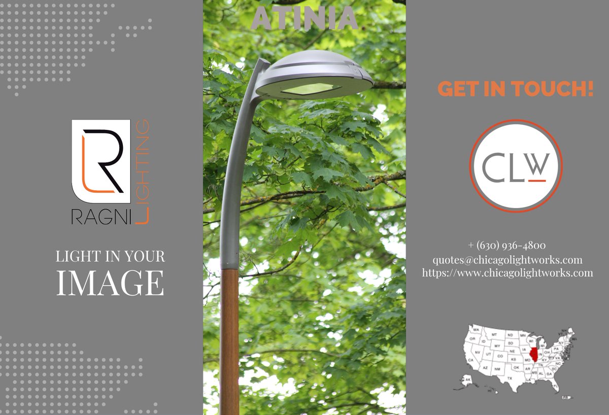 RagniLighting's tweet photo. #FACT
Did you know we have representation in Illinois?! 🇺🇸
#lightinyourimage #ragnilighting #chicago #agent #chicagolightworks https://t.co/QDyUSUeOYr