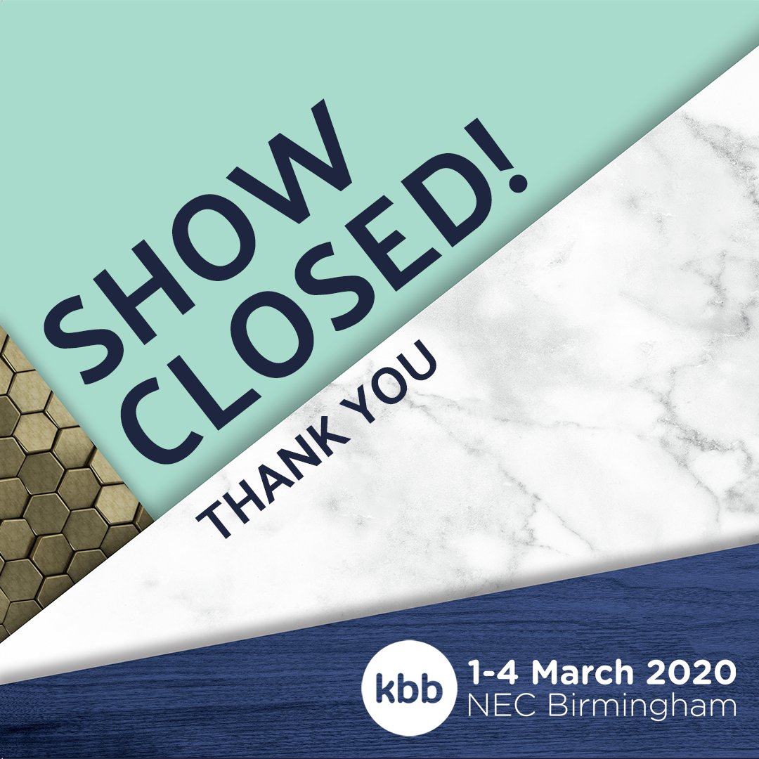 The doors to kbb Birmingham 2020 are now closed. We had a blast the past four days and each visitor and exhibitor has played a big part in that, so thank you. Let us know your show highlights, we'll be sharing ours over the coming weeks. #kbb2020