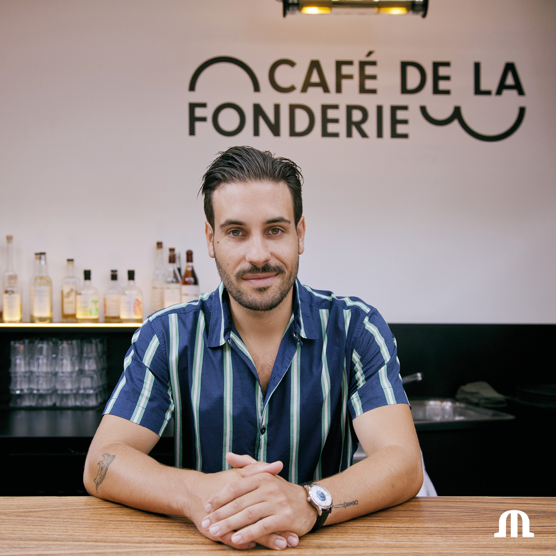 Maurice_Lacroix's tweet photo. Time is as precious as the moment you can share at @cafedelafonderie where Ben & Léo, friends of the brand, display their creative cooking expertise.
#MLfriends #BeYourAikon #YourTimeIsNow
#MauriceLacroix #Watch #Reloj #HauteHorlogerie #Swisswatchmaking #Watchmaking #Wotd https://t.co/7jMwgJnqRB