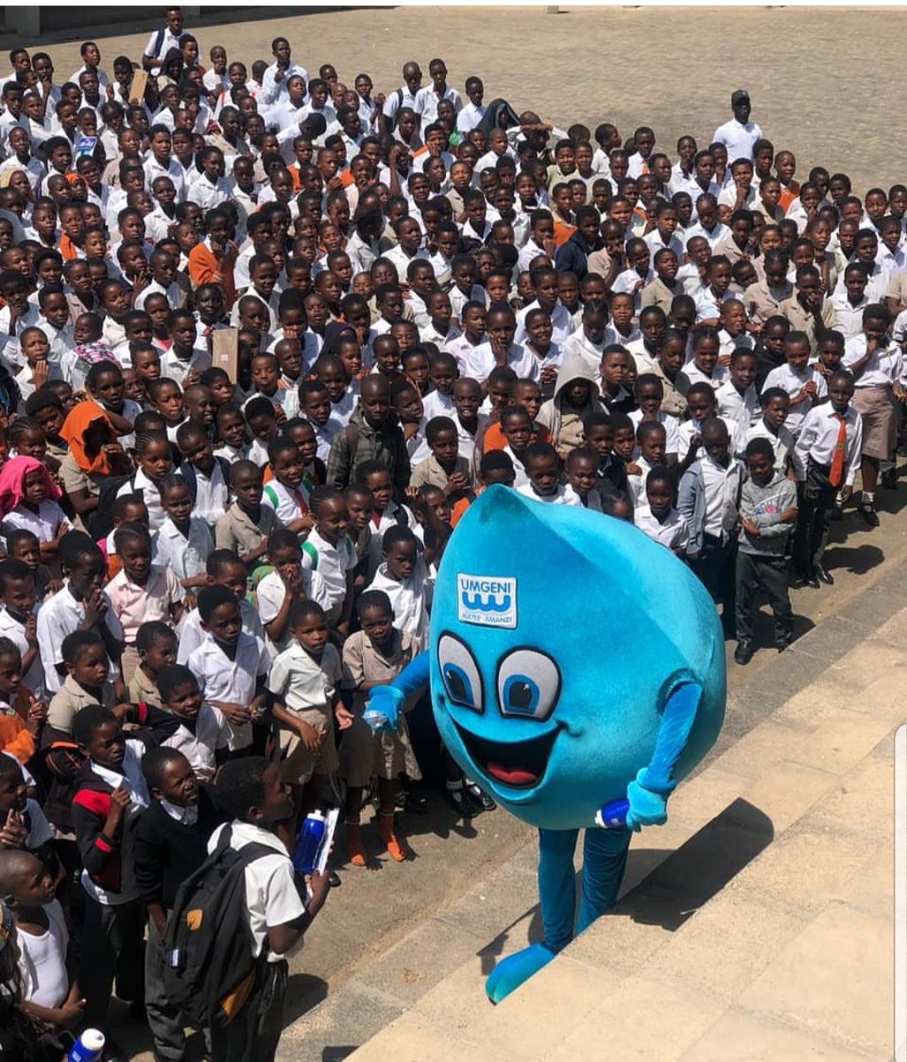 gagasifm's tweet photo. Umgeni Water, in partnership with Gagasi FM is commemorating National Water month and as such, we are visiting 20 schools with Zola Zee Lovin that Umgeni has standing relationship with, to teach the learners about water conservation.  @umgeniwater #WaterIsLife https://t.co/S1bLUxyiQF