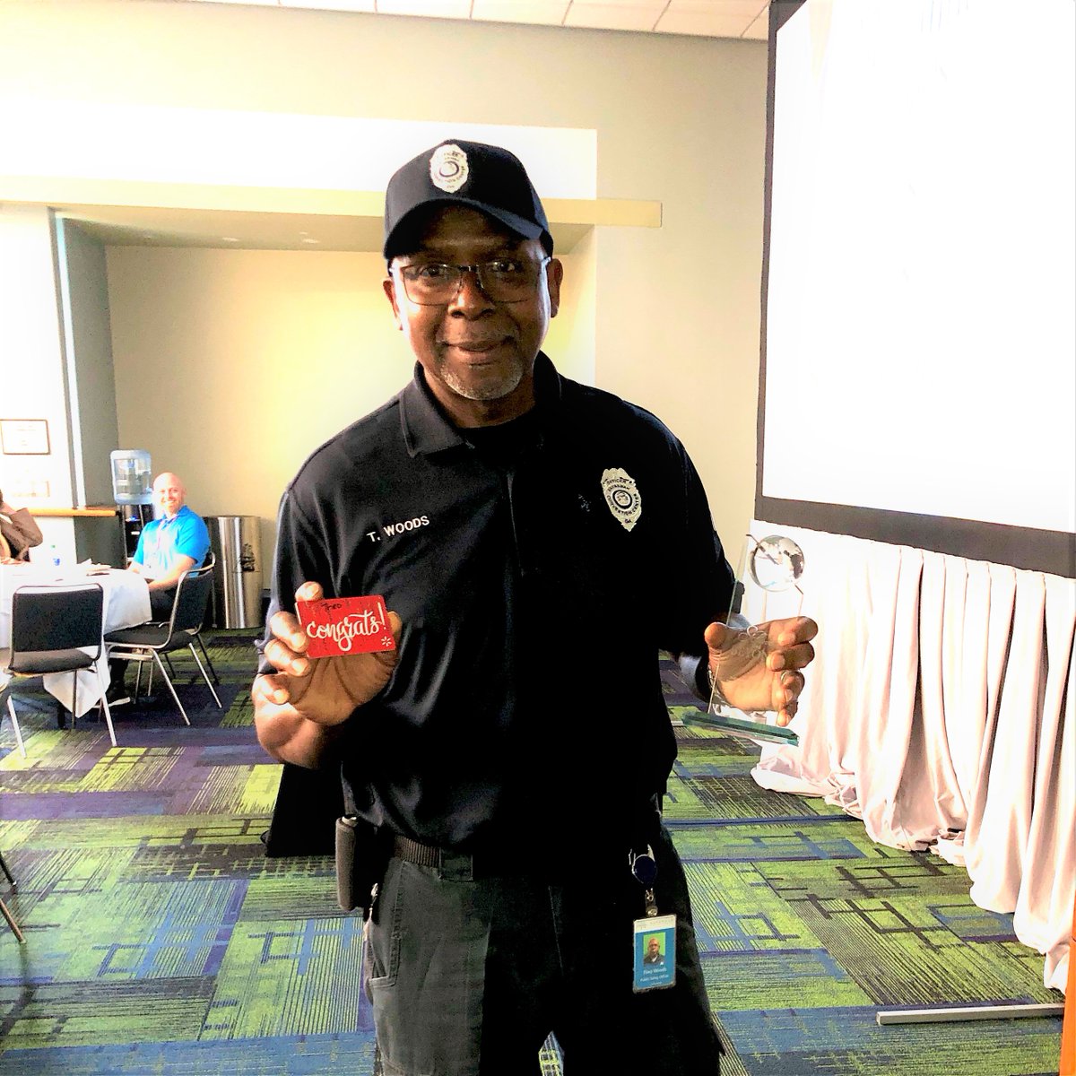 This hard-working, helpful, and professional individual works enthusiastically each day to complete his tasks AND help with others outside of his own department. THANK YOU and congratulations to Employee of the Quarter Theo Woods! 👏 #employeeofthequarter #employeeappreciation