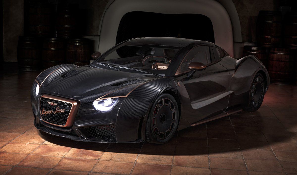 AutoRepairTechs's tweet photo. 1,100-horsepower Boulogne is the new track-ready version of Hispano-Suiza's Carmen electric GT https://t.co/DPad8INQnW https://t.co/xWWIEsgbfe