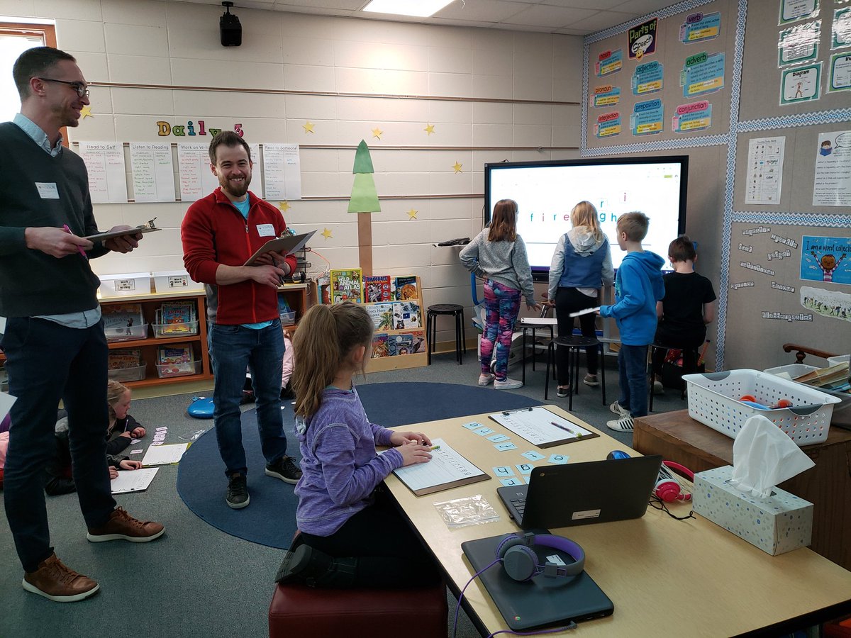 Sheb_FallsSD's tweet photo. Excited to host Cesa7 and three Cesa7 districts' professionals today for a UDL tour and learning! #SFSDUDL #UDL #Cesa7 https://t.co/rwTjTlFVFH