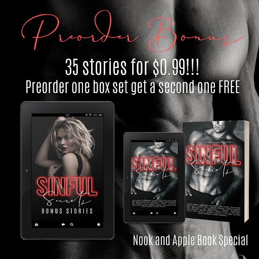TAYLORDAWNBOOKS's tweet photo. ❤️❤️❤️Sinful Secrets❤️❤️❤️

GET A FREE BOOK WITH PROOF OF NOOK OR APPLE BOOK PURCHASE! 

#SinfulSecrets #99pennies #iBooks #kobo #google #preorder #NewRelease #ContemporaryRomance

PreOrder link--->
https://t.co/w3LAOoKS3Y https://t.co/uhawgS9M2B