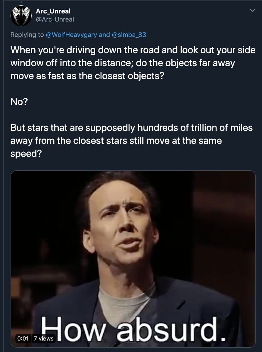 FlatHall's tweet photo. Please allow me to introduce you, a real Astronomy expert.
Expose your wisdom, and logic.. with memes
Show us your Flat Brain ( knowledge?) in Action.
#FlatEarth #FlatFail https://t.co/5jiJNv0m7l