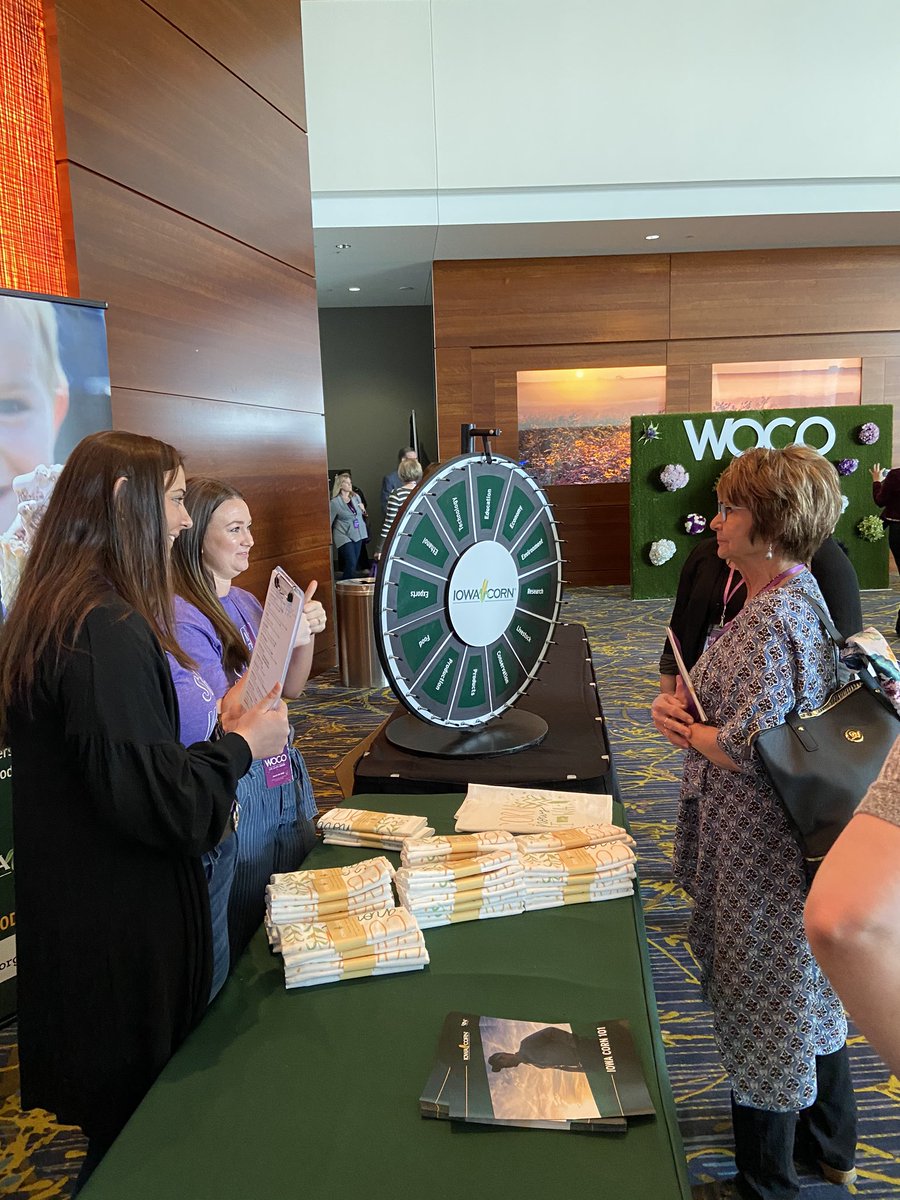 sctextor's tweet photo. Stop by the @iowa_corn booth at @WOCOIowa to win a cute #corngrowsia towel!! https://t.co/WsGWtyh4HQ