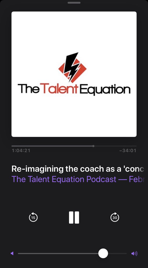 Great podcast for any youth coaches out there. Highly recommend it. <a href="/stu_arm/">The Talent Equation ⚽️🏀🏈⚾️🎾🏐🏉🏑🏏🏌️‍♂️⛷️</a>