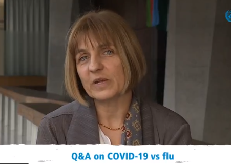 GHS's tweet photo. "If you are sick, you can wear a mask but the best way to protect others is to stay home and try to not be in contact with other people or at least stay 1 meter away so you don't transmit the virus," 

-@SCBriand of @WHO on how people with #COVID19 can prevent its spread. https://t.co/ZUUO1Mesfv