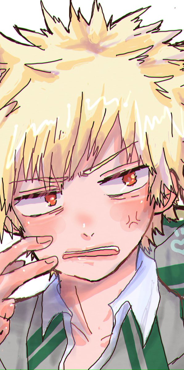 #勝己流し
乗り遅れたけど余波に乗る。
全部絵柄ちがうね、、やっと描くの楽しくなってきたかわいこちゃん。 
