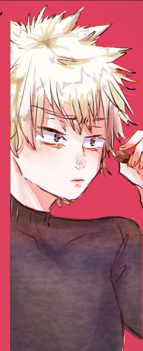 #勝己流し
乗り遅れたけど余波に乗る。
全部絵柄ちがうね、、やっと描くの楽しくなってきたかわいこちゃん。 