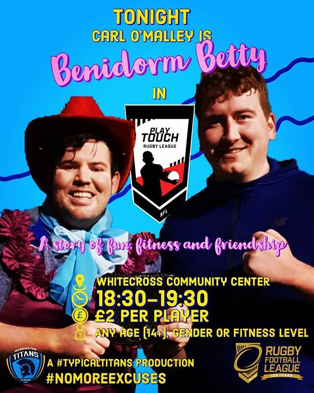 Come on down, have some fun 😜 #fun #friends #social #warrington #cheshire #rugby #rugbyleague #touch #touchrugby #him #her #they #boys #girls #everyone