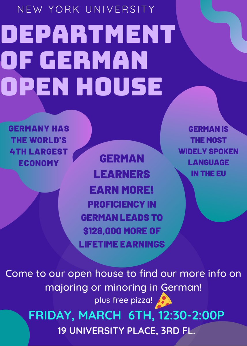 NYU German Dept. tweet media