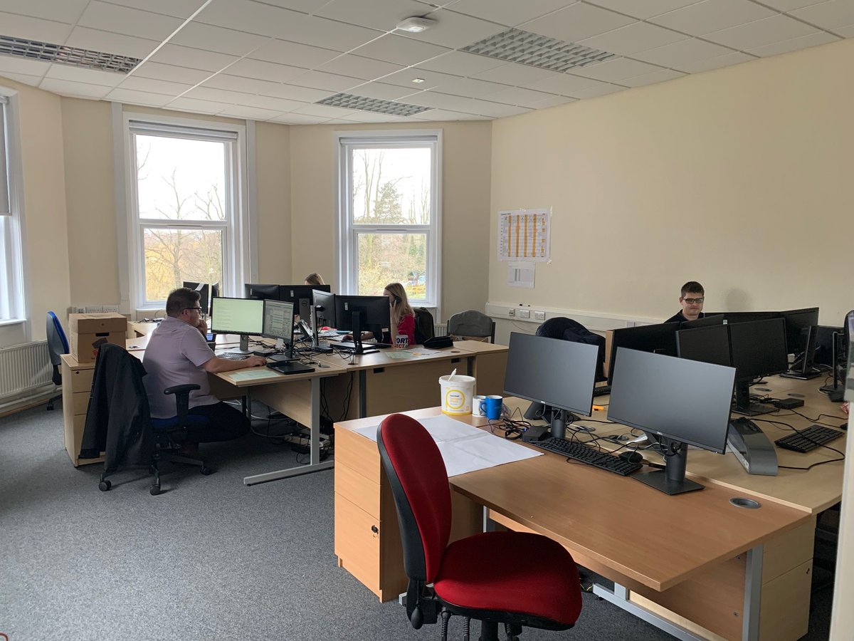 buildingnottshc's tweet photo. The second phase of the HR move is complete at Duncan Macmillan House and staff are already in there and working #lookinghappy https://t.co/aAxHWxuabn