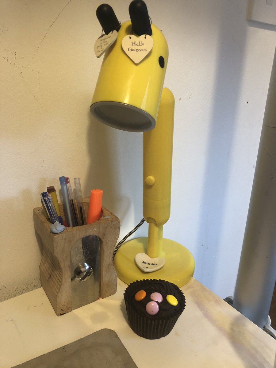 Home #office enhanced by a cake from the <a href="/DementiaUK/">Dementia UK</a> time for a cuppa event at Castle Donington. <a href="/mycoopfood/">Central Co-op Food</a>  <a href="/mycooplife/">Central Co-op Funeral</a> such a lovely team.