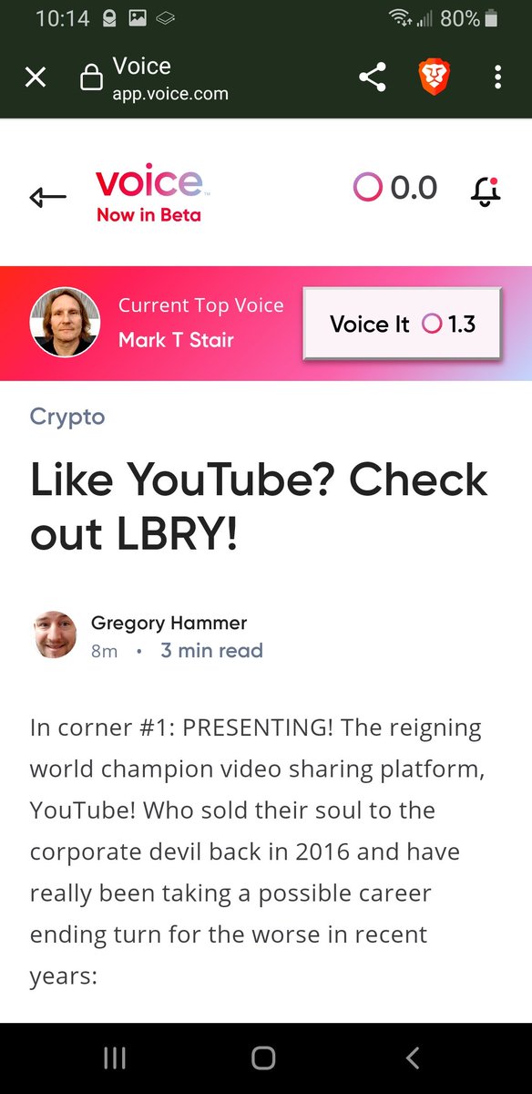 LBRYansUnited's tweet photo. Thank you @voicesocial_
for accepting me into your #InviteOnly #BetaRelease
of the #BrandNew #SocialPlatform
#VoiceApp or #VoiceSocial
Using one #CryptoBased
platform to #Promote and #Share
another. Use your #Voice to talk about #LBRY! #LBRYansUnited📚✊
https://t.co/QrJGtp5MWP https://t.co/bEuOXP9dHZ
