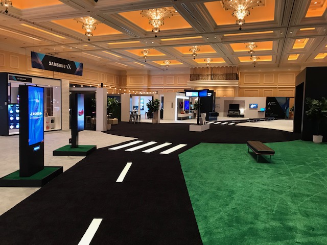 We love this setup from Samsung's B2B NSM in Las Vegas! From start to finish, your TTi team has you covered: ttidelivers.com