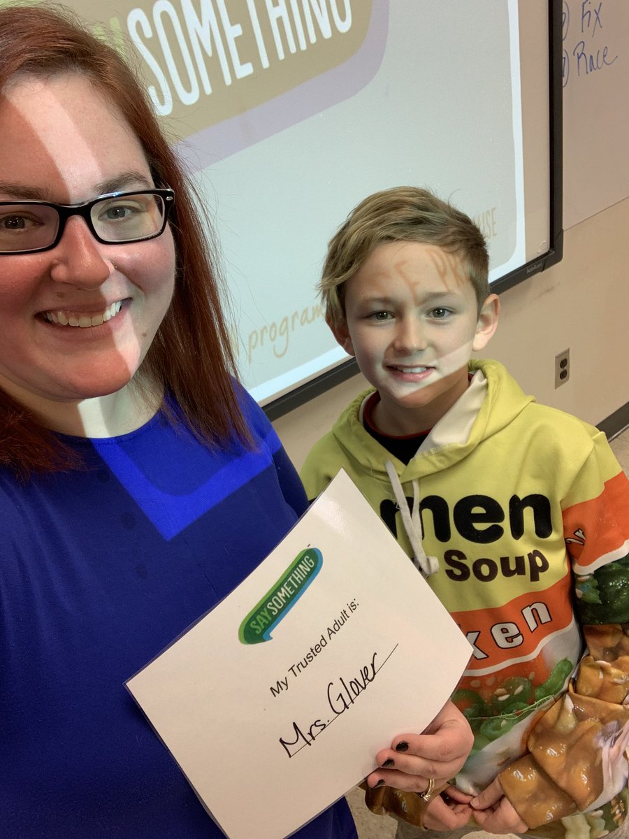 STEMwithmrsG's tweet photo. #TrustedAdult @CMSCardinals https://t.co/UrJkisNhfx