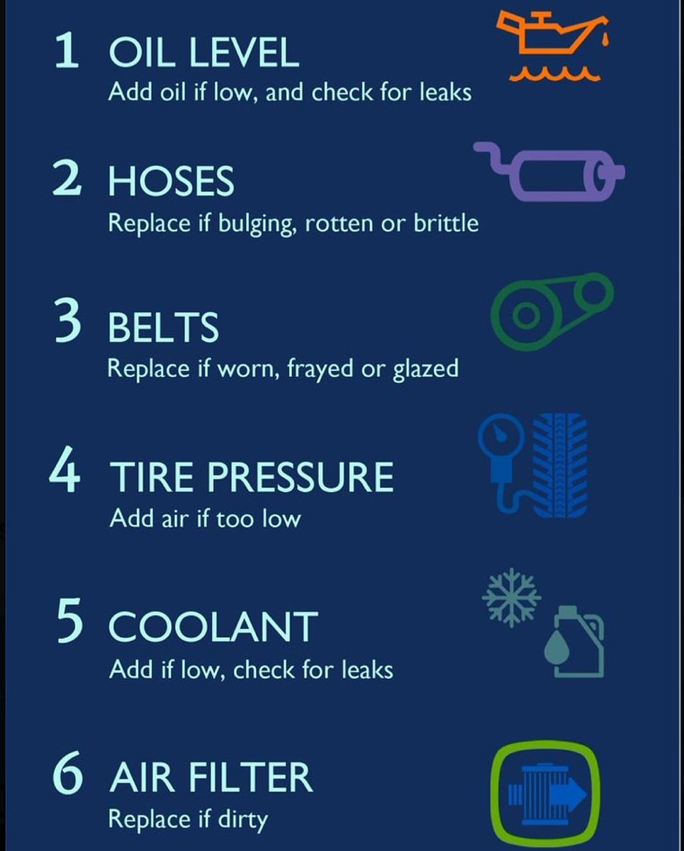 duke_idan's tweet image. To begin the #TipMe series, let's take a look at the monthly maintenance tips. It's will go a long way to save you lots of money and time if you cultivate The Maintenance Culture. 
#TipMe 
#OneJust4U 
#DukesGarage
