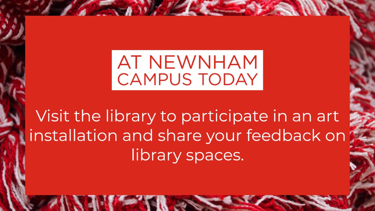 SenecaPoly's tweet photo. Stop by the Newnham Campus library today for an interactive art survey from 11 - 1p.m. ๐จ #SenecaLibraries https://t.co/l9tZXOWAOG