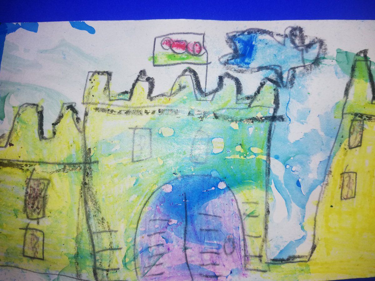 jemma_dando's tweet photo. Some superb artistic skills from Year 1. They looked at #welsh castles and underwater illustrations by Lorna Scobie and Axel Scheffler to create their own underwater scene based on a welsh myth. Afterwards they marbled their drawings to make it look like it was #Underwater
#art https://t.co/ylxNgl54px