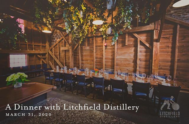Join us &amp; @litchfielddistillery in the Loft as we present a 5 course tasting menu that highlights Litchfield spirits and custom cocktails to pair with each course. Tuesday, March 31st at 7pm — Buy your tickets online (link in bio), menu available on our … ift.tt/38oOJR4