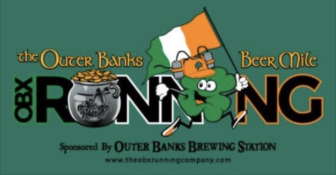 obxguides's tweet photo. St Paddy’s Day 1 Mile Beer Run 🍀🍻
2 PM Saturday March 14th, 2020

Drink, Run, Drink, Run, Drink, Run, Drink, Run, Party
Join the Outer Banks Brewing Station crew for a Leprechaun themed beer mile. Backyard party, chip timing and T-shirt included. Wear your Holiday finest https://t.co/cPhTpQMbOr