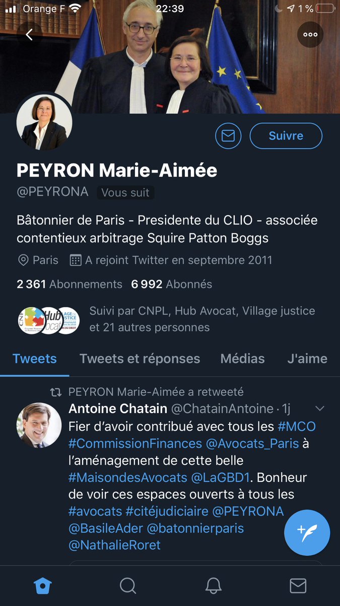 SCLavocats's tweet photo. Tiens, avec Olivier @OCousi, cela fait 2 Bâtonniers de Paris en exercice parmi nos abonnés 😁
#deja2mois #ExBat https://t.co/YlUAomkJjm